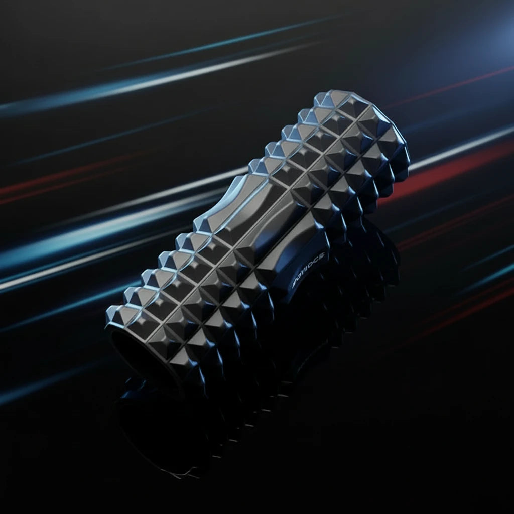 STRIKETHEORY foam roller for sports recovery - post-match muscle relief tool